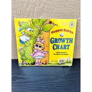 New! Vintage 1989 Muppet Babies Growth Chart – Jim Henson